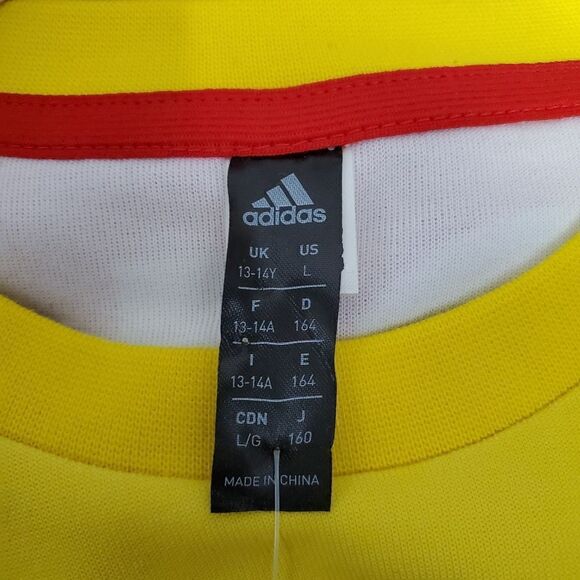 Adidas Lego Sweatshirt Boys Sz Large Crew Neck Long Sleeve RUNS BIG .NWT - Picture 7 of 7